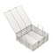Anysizebasket Rectangular Wire Mesh Basket: 18Lx18Wx6H, 304 SS, 5/16 Rod Frame, Mesh: 8 x .047 TMT-180180060-Q08S - alternate 1